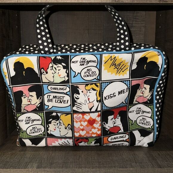 CARTOON Bag- made by Once Upon a Rose-Rare-‎ Unique - Picture 2 of 14